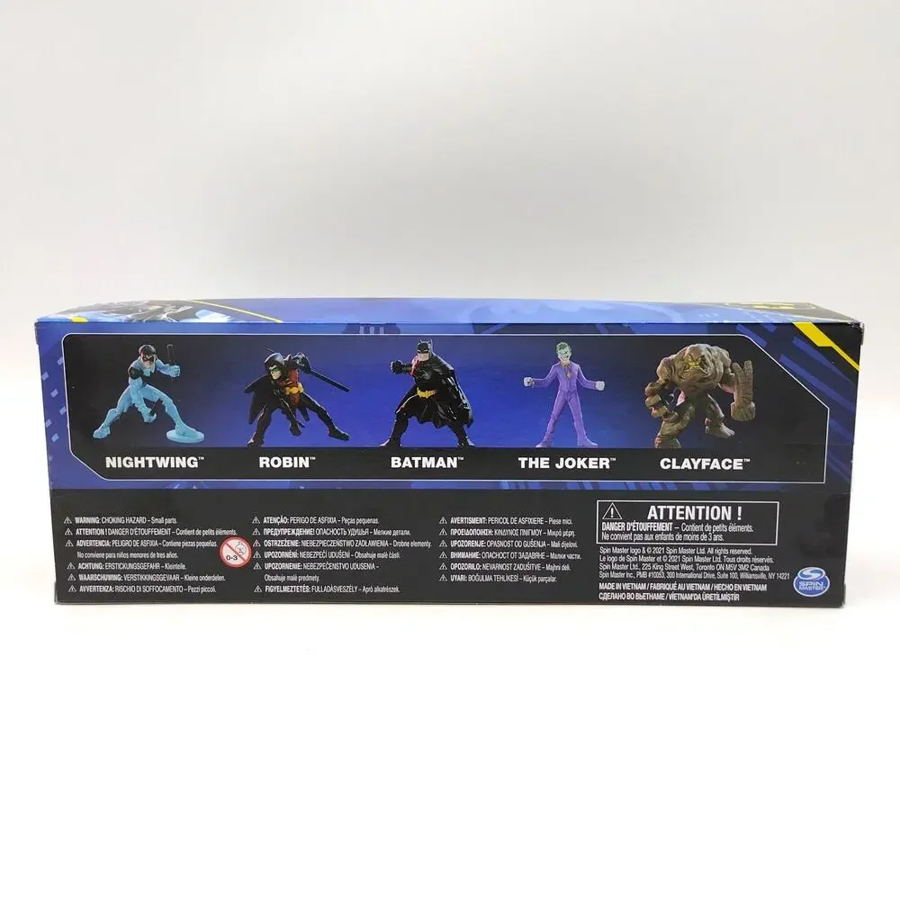 DC Batman Robin Nightwing vs Joker Clayface 2.5